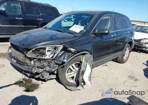 2010 Honda Cr-V Ex-L из США, поврежденный, VIN JHLRE3H70AC011871